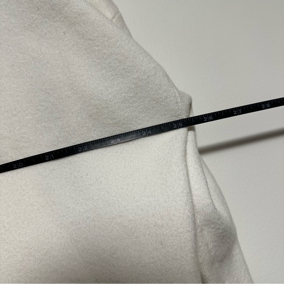 CJ Banks Womens Thick Soft Cream Mid-Long Cardigan Sweater Plus Size 3X - Picture 7 of 8